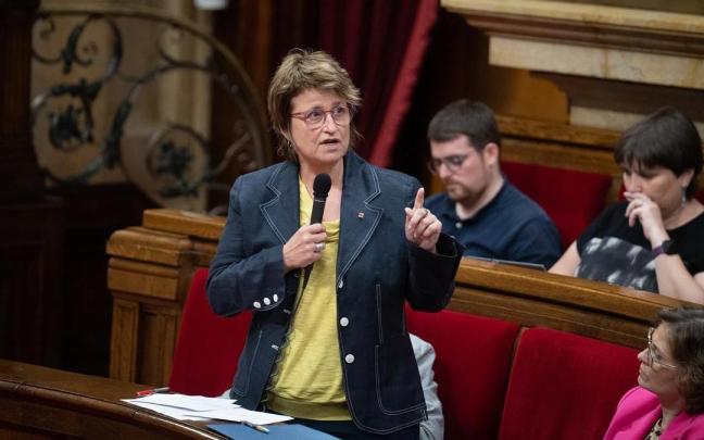 La consellera de Educación de la Generalitat de Catalunya, Anna Simó, en una foto de archivo.