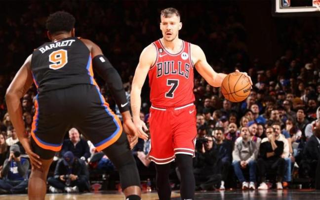 Goran Dragic, durante un partido de esta temporada con los Chicago Bulls