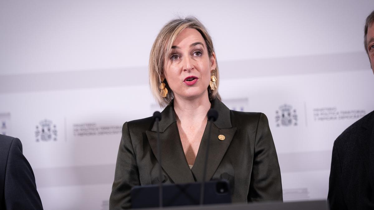 Imagen de archivo de la consejera de Gobernanza, Administración Digital y Autogobierno y Portavoz del Gobierno vasco, María Ubarretxena.