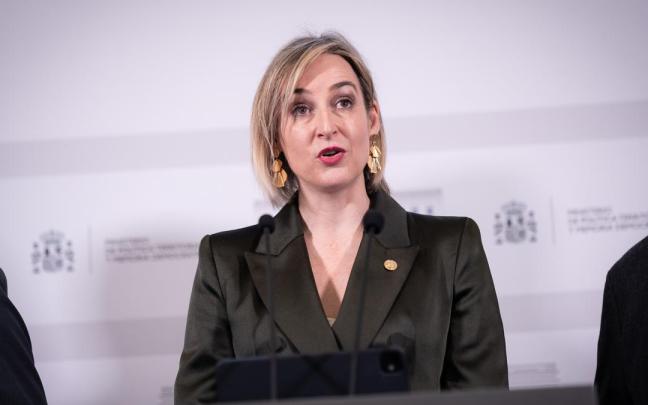 Imagen de archivo de la consejera de Gobernanza, Administración Digital y Autogobierno y Portavoz del Gobierno vasco, María Ubarretxena.