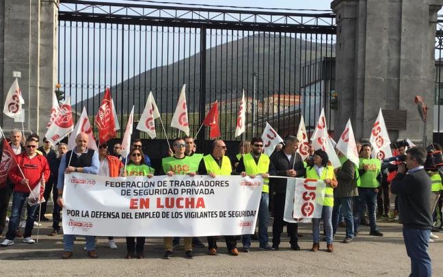 Protesta en la cárcel de 'El Dueso', en Cantabria.