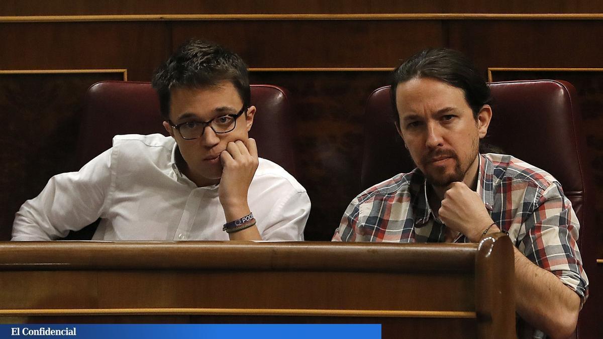 Iñigo Errejón y Pablo Iglesias, durante la eclosión de Podemos en el escenario político.