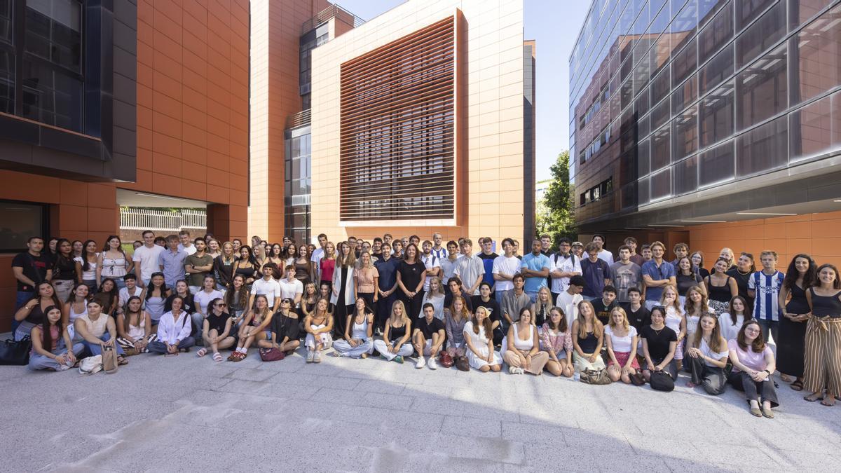 133 estudiantes internacionales procedentes de 24 países cursarán sus estudios en el campu de Donostia de Deusto durante el primer semestre del nuevo curso.