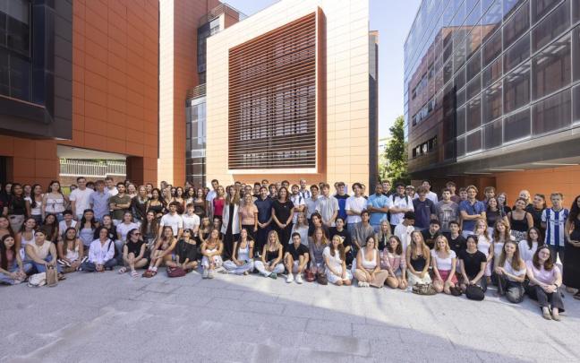 133 estudiantes internacionales procedentes de 24 países cursarán sus estudios en el campu de Donostia de Deusto durante el primer semestre del nuevo curso.