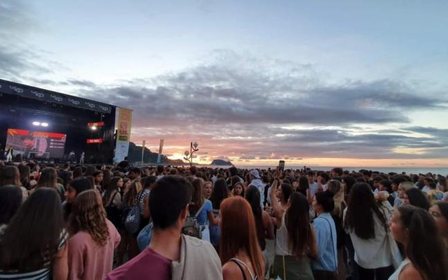 Edición anterior de Los40 Summer Live en Zarautz .