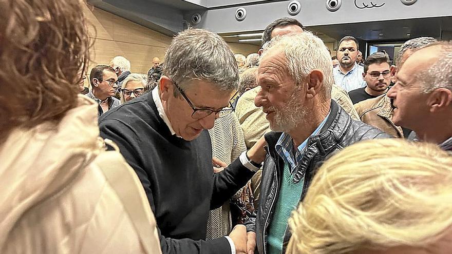 El portavoz del PSOE en el Congreso, Patxi López, ayer. | FOTO: TWITTER DE PATXI LÓPEZ