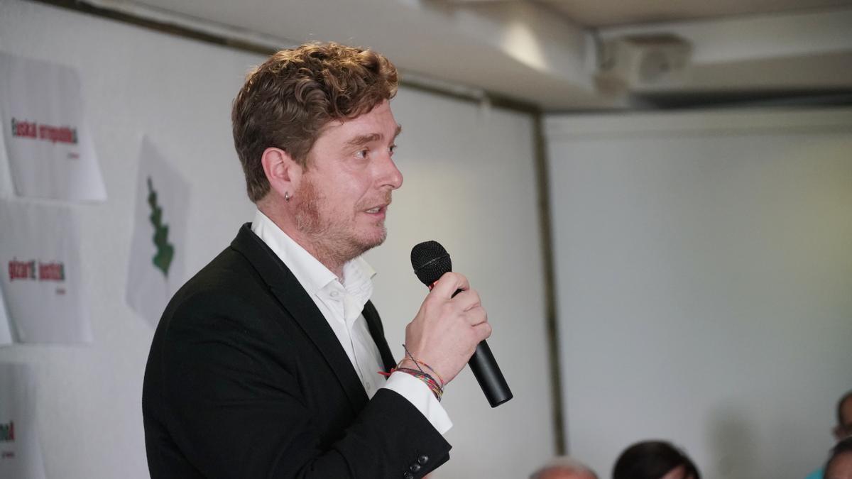 El máximo representante del sector crítico de Eusko Alkartasuna (EA), Maiorga Ramírez