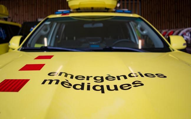 Ambulancias en la nueva sede del SEM, a 18 de febrero de 2026, en L´Hospitalet de Llobregat,
