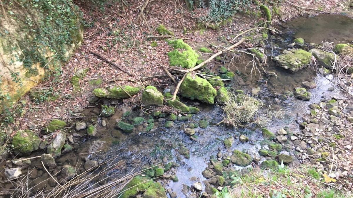 Río Inglares en Berganzo, en una imagen de archivo