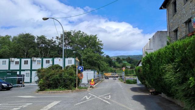 Txokoaldeko zubia obretan.