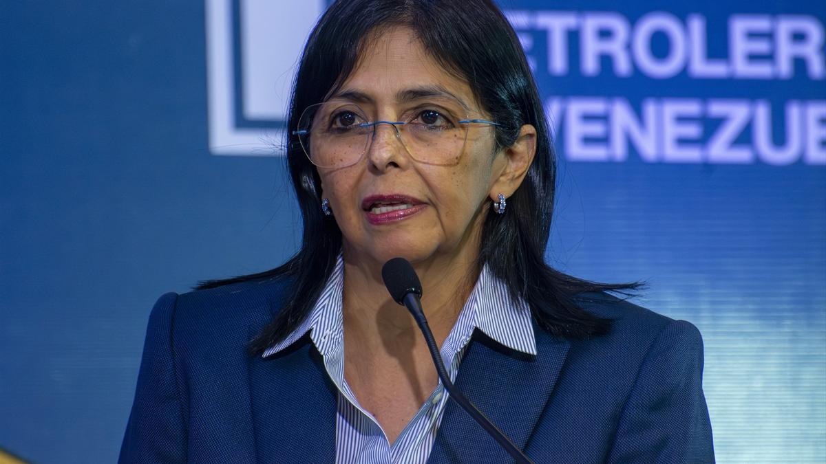 Delcy Rodríguez.