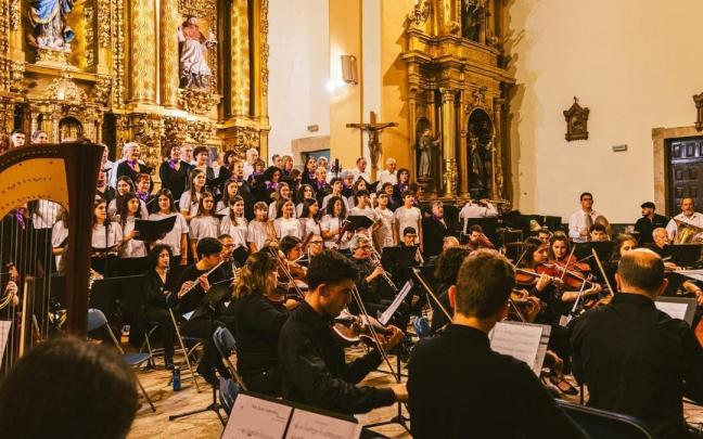 Una pasada edición del espectáculo musical 'Salve Solstitium'.