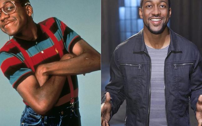 El actor Jaleel White en ‘Cosas de casa’ y en la actualidad.