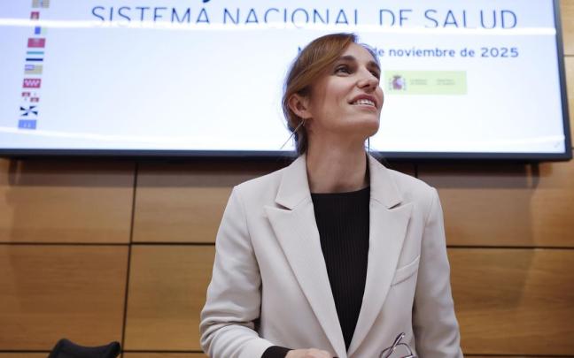 Mónica García, durante el Consejo Interterritorial del Sistema Nacional de Salud