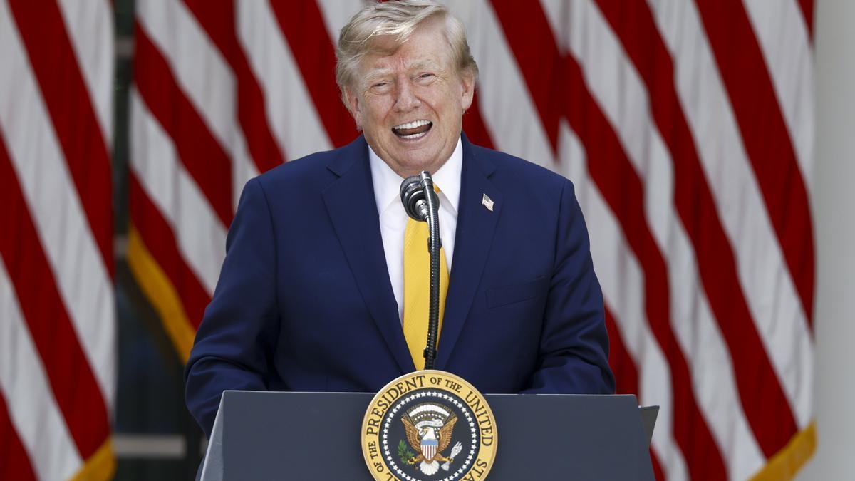 El presidente de EEUU, Donald Trump