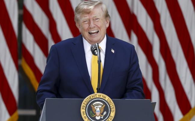 El presidente de EEUU, Donald Trump