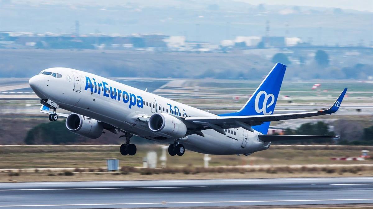 Un avión de Air Europa