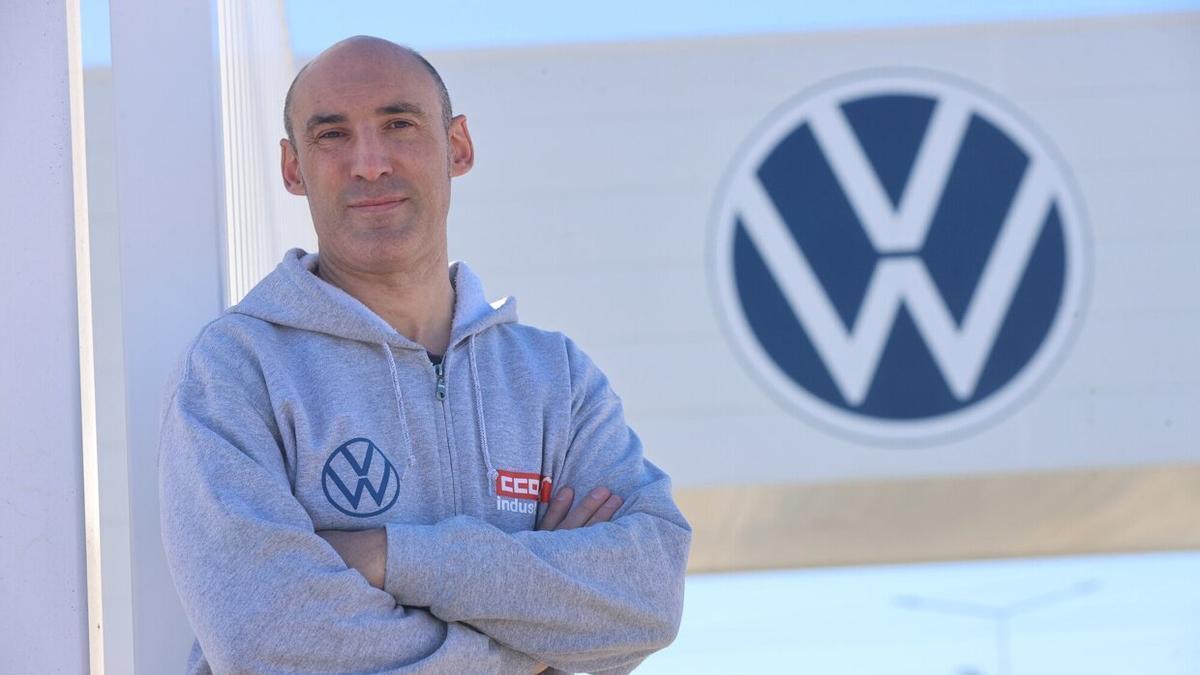 Carlos Zalduendo, miembro de comité de empresa VW Navarra por CCOO