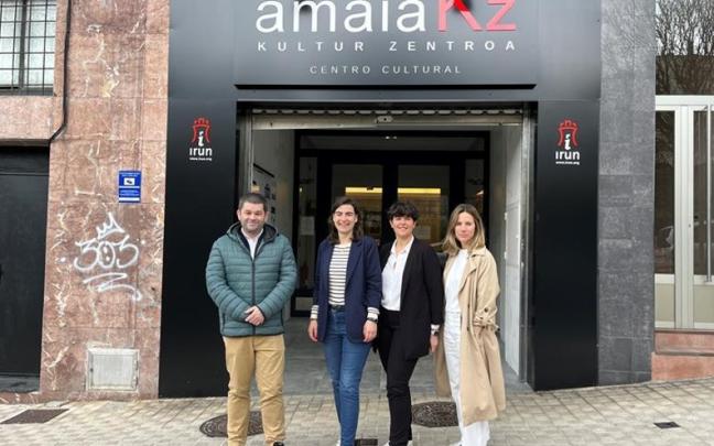 Foto de la rueda de prensa de presentación de la agenda primaveral del Amaia KZ.