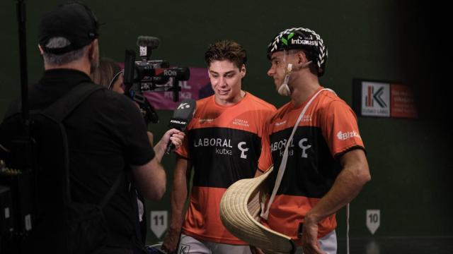 Alex Goitiandia y Gorka Sorozabal, campeones del Bilbao Iron Cup de cesta en el Deportivo ante Urreisti-Basque.