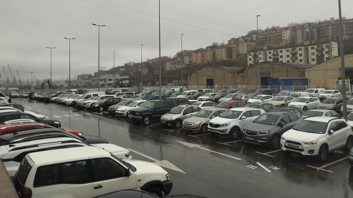 Ciriza, uno de los aparcamientos afectados.