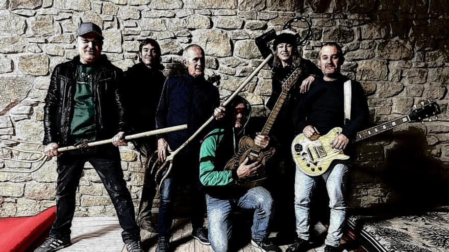 Integrantes del grupo Los Goma