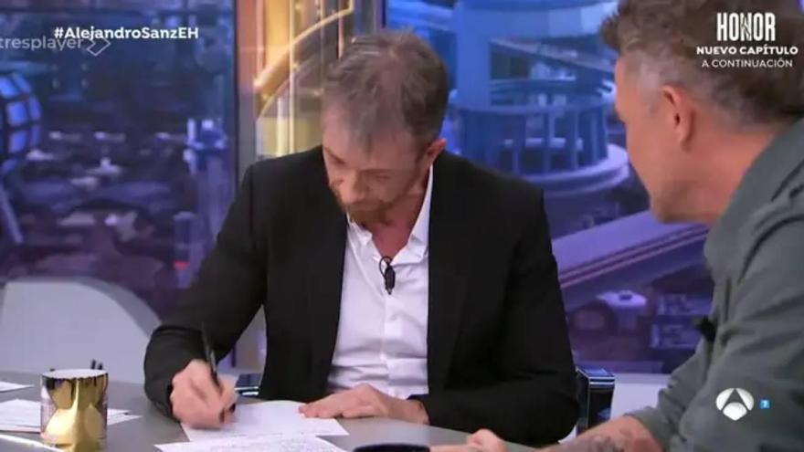 Pablo Motos escribe una carta a David Broncano
