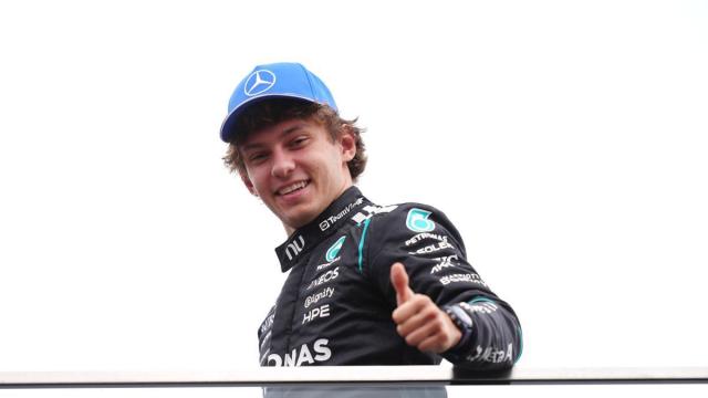 Imagen de Kimi Antonelli en el pasado Gran Premio de Hungría.