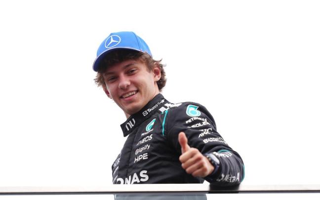 Imagen de Kimi Antonelli en el pasado Gran Premio de Hungría.