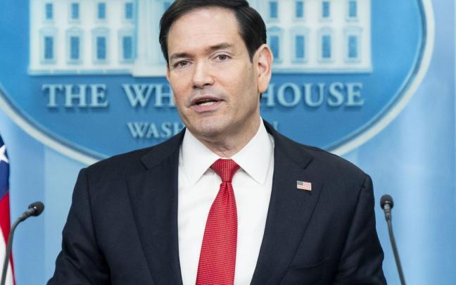 El secretario de Estado de Estados Unidos, Marco Rubio.