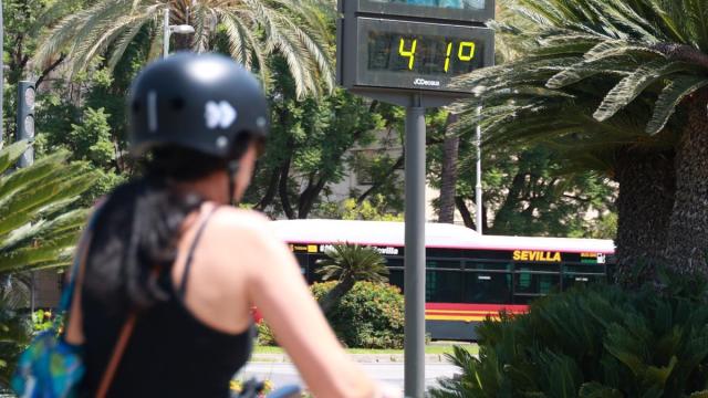 Las temperaturas han rebasado los 40 grados / EP Las temperaturas han rebasado los 40 grados