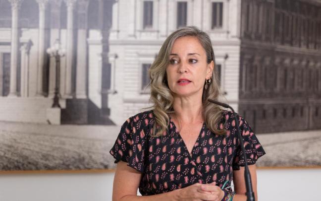 La portavoz de Sumar en el Congreso, Verónica Martínez Barbero.
