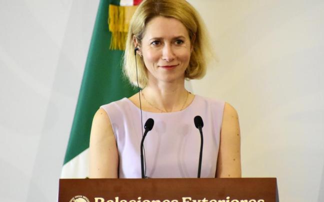 La alta representante de la Unión Europea (UE) para Asuntos Exteriores y Seguridad, Kaja Kallas.