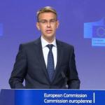 El portavoz de Exteriores de la Comisión Europea, Peter Stano.