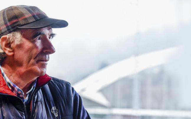 José Ángel Iribar en Lezama