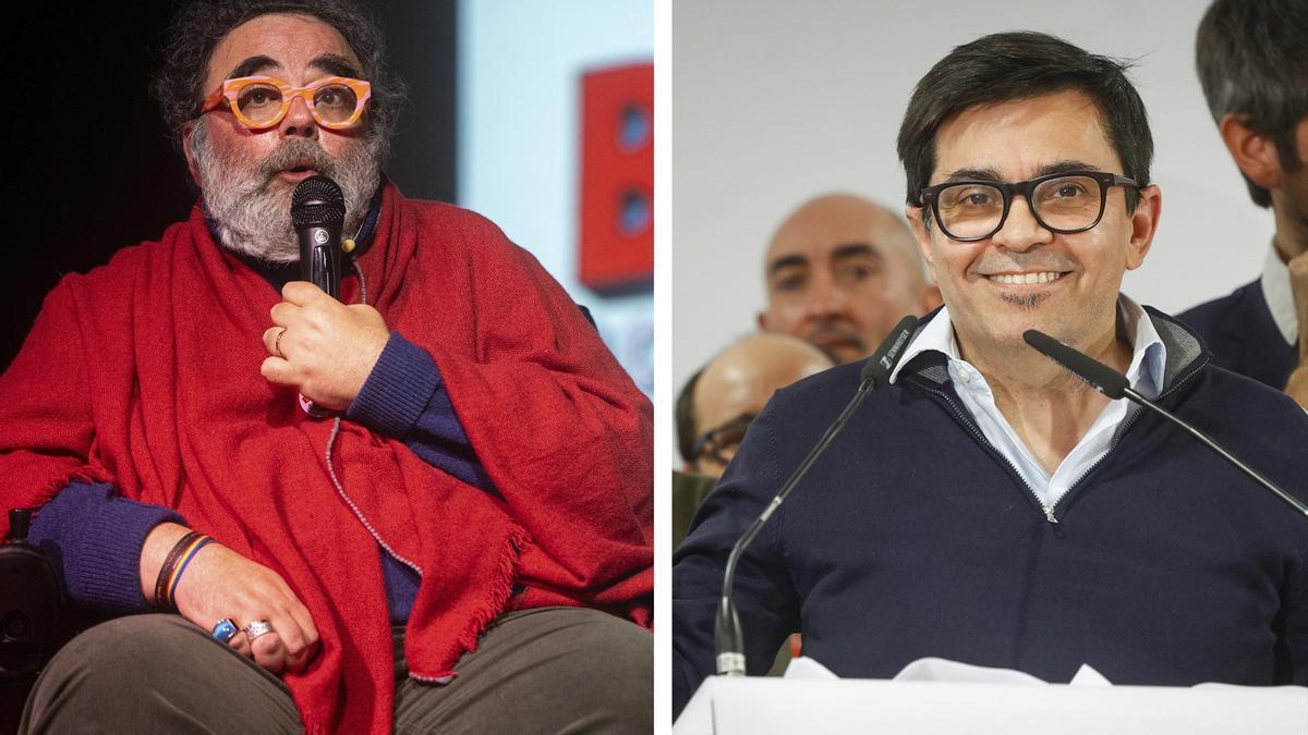 Bob Pop y Gerardo Pisarello como candidatos a las primarias de BComú por la Alcaldía de Barcelona.