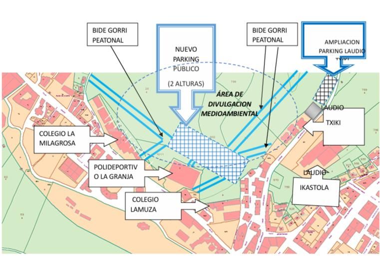 Área de mayor afección viaria sobre la que la población pide soluciones