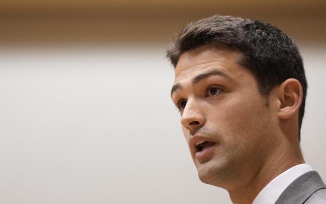 El portavoz del PNV en el Parlamento Vasco, Joseba Díez Antxustegi