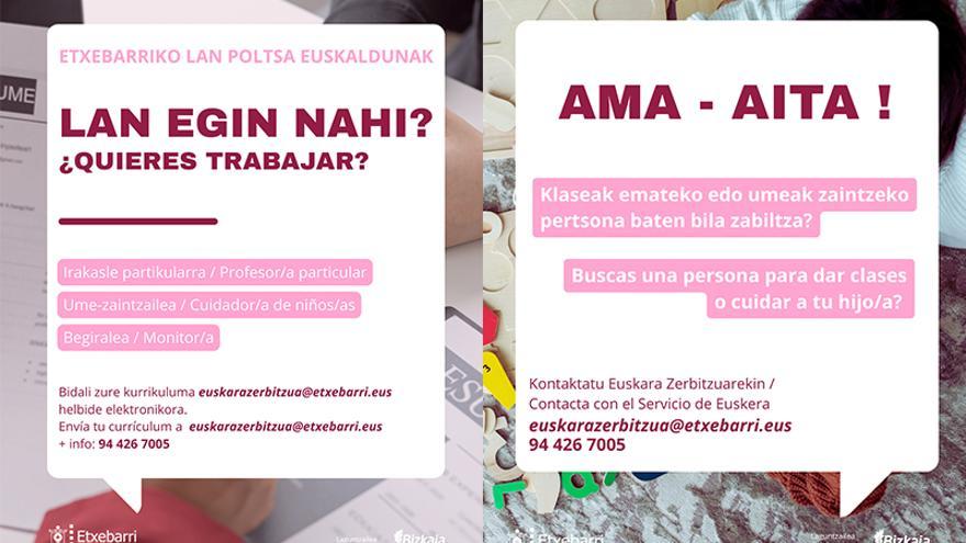 Los interesados en apuntarse a las bolsas de trabajo tienen que facilitar su currículo