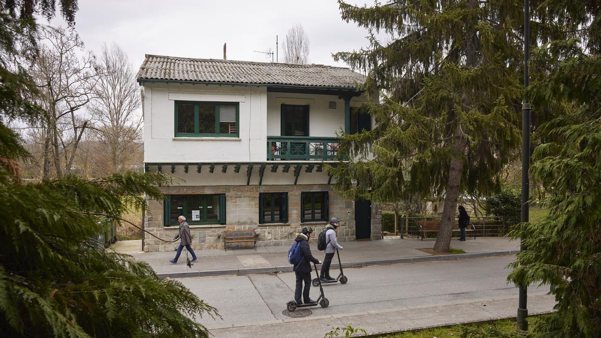 Exterior del albergue Casa Paderborn.