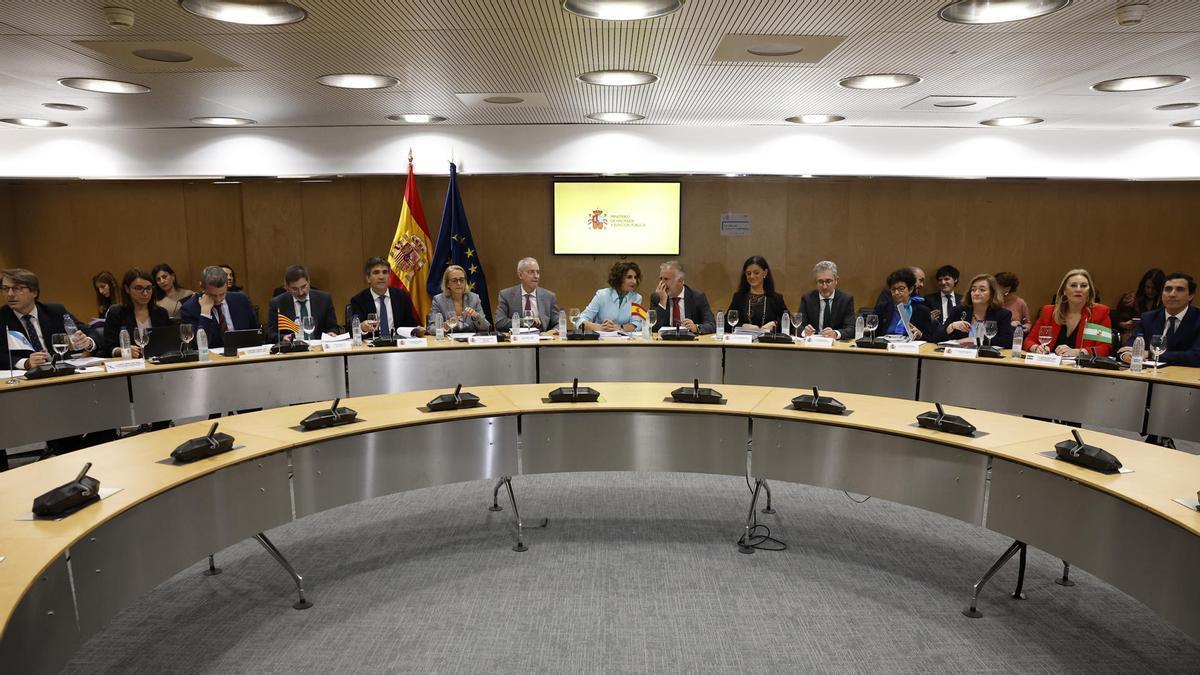 La ministra de Hacienda, María Jesús Montero, preside el Consejo de Política Fiscal y Financiera (CPFF).