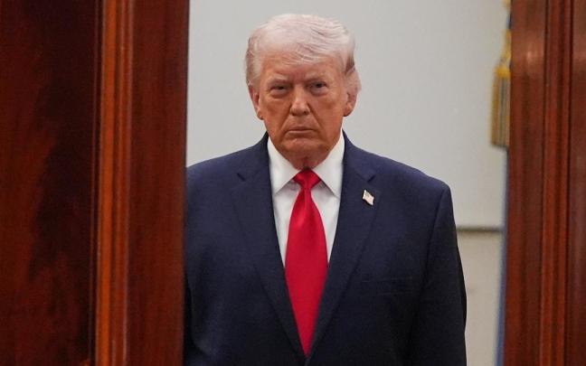 El presidente de EE.UU., Donald Trump