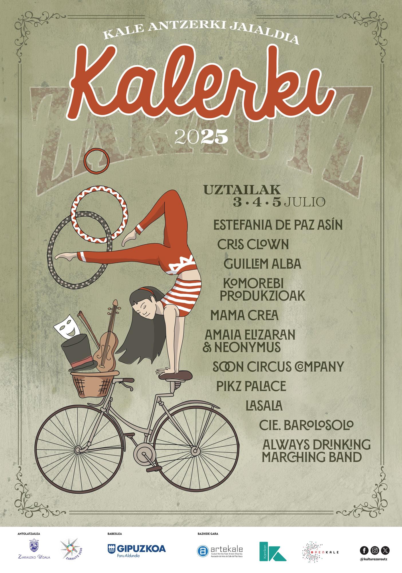Cartel de la nueva edición de Kalerki.