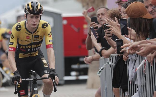 Jonas Vingegaard, durante la pasada Vuelta.