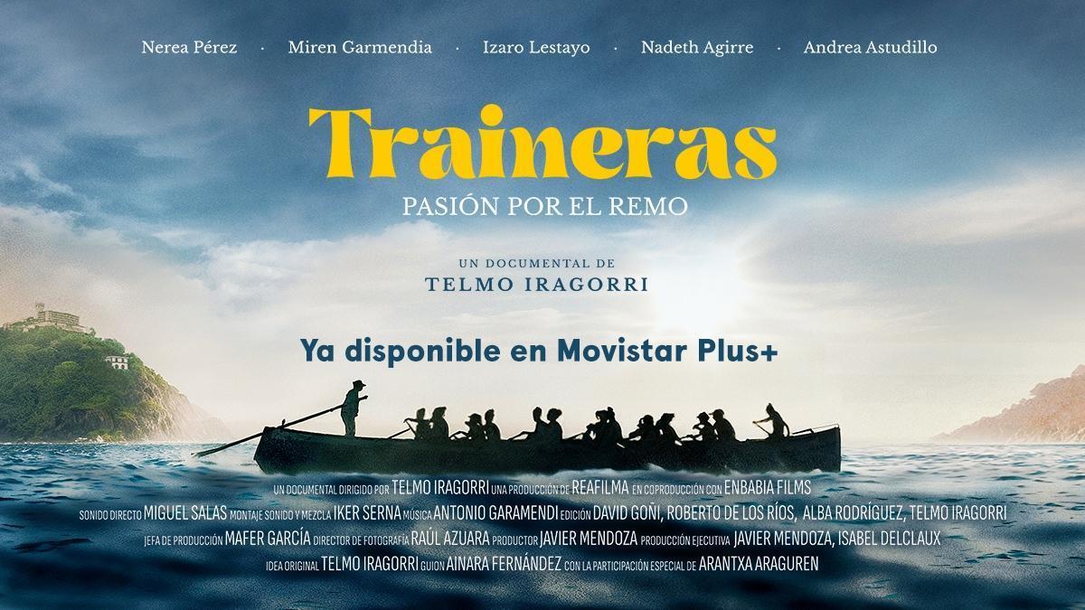 Cartel del documental ‘Traineras. Pasión por el remo’.