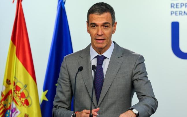 Pedro Sánchez, presidente del Gobierno español