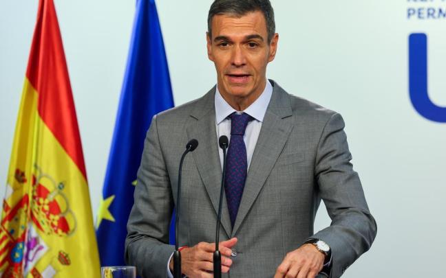 Pedro Sánchez, en Bruselas.