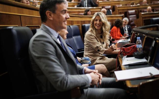 Pedro Sánchez en el Congreso.