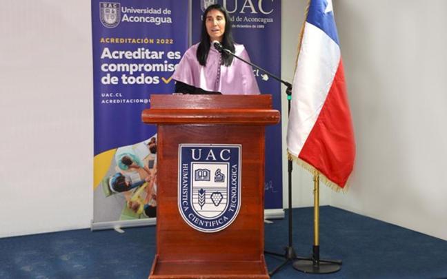 Nekane Balluerka errektore ohia, Honoris Causa doktorea Aconcaguako Unibertsitatean