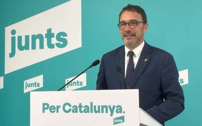 El portavoz de Junts, Josep Rius. El portavoz de Junts, Josep Rius.